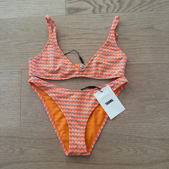 MAIA - GARA Textured Scoop Bikini Set - Picture 1 of 1